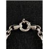 Image 2 : 925 Sterling Silver Heavy Bracelet. Made in Italy