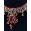 Image 2 : Beautiful Red Rhinestone Necklace