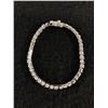 Image 1 : 925 Sterling Silver Tennis Bracelet