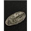 Image 2 : Sterling Silver Heavy Antique Brooch with Hallmarks. Cannot Read