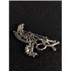 Image 2 : Beautiful Vintage Black Rhinestone Brooch