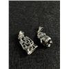 Image 2 : 2 Vintage Sterling Silver Pendants