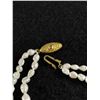 Image 2 : Genuine Pearl and Garnet Double Strand Bracelet