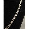 Image 2 : 925 Sterling Silver Solid Link Chain Necklace