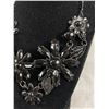 Image 2 : Vintage Black Glass Necklace