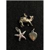 Image 2 : 7 Various Vintage Sterling Charms