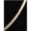 Image 2 : Very Good Quality Italian Sterling Herringbone Necklace