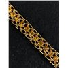 Image 2 : Nice 1950's Faux Citrine Rhinestone Bracelet