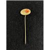 Image 1 : Antique Art Nouveau Genuine Coral Stick Pin