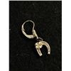 Image 2 : Antique Sterling Horseshoe Earrings