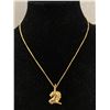 Image 1 : Gold Unicorn Necklace