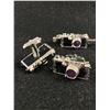Image 2 : Antique Camera Cufflinks Set