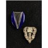 Image 1 : Antique Art Deco Dress Clips