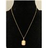 Image 1 : Antique Art Deco Genuine Shell Cameo Necklace