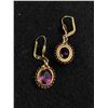 Image 2 : Fabulous Pair of 1930's European Amethyst Drop Earrings