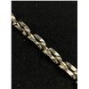 Image 2 : Heavy Solid Sterling Silver Fancy Link Bracelet