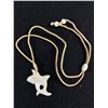 Image 1 : Carved Vintage Shark Pendant with Cord