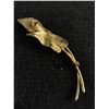 Image 2 : Beautiful Vintage Genuine Amber Flower Brooch