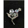 Image 1 : Lovely Borealis Rhinestone Brooch