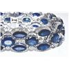 Image 3 : 405 #DIN-05 69 ct Sapphire and Diamond 14k Bracelet