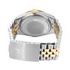 Image 9 : Rolex Mens 2 Tone Champagne Index Diamond And Emerald Bezel Datejust Wristwatch
