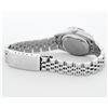 Image 6 : Rolex Ladies Quickset Stainless Steel Blue Roman 18K White Gold Diamond & Ruby B