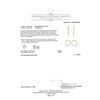 Image 5 : 2.10 ctw Diamond Hoop Earrings - 14KT Yellow Gold