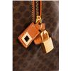 Image 7 : Celine Brown Leather Macadam Boston Bag