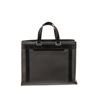 Image 1 : Louis Vuitton Black Taiga Leather Kasbek Pm Tote Bag