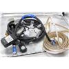 Image 1 : Propane hose, LED light strip, chain,