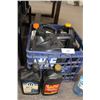 Image 1 : Assorted motor oil, ATF, Windshield wash, anti