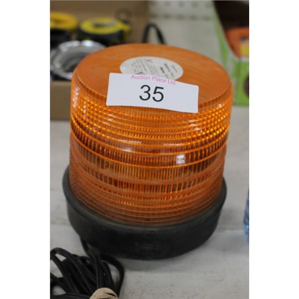 Amber automotive light