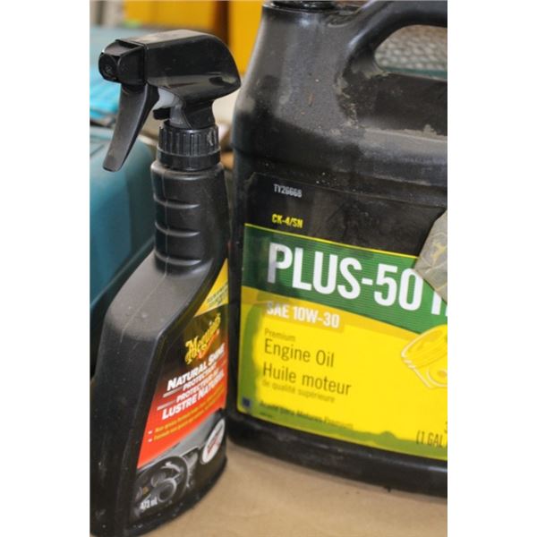 Lucas oil oil stabilizer, power spray clean,