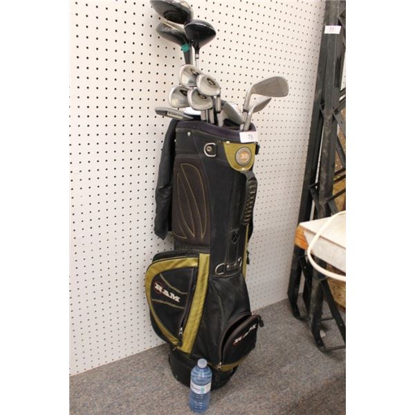 golf clubs w/ bag