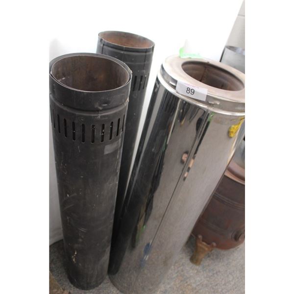 Insulated stove pipes