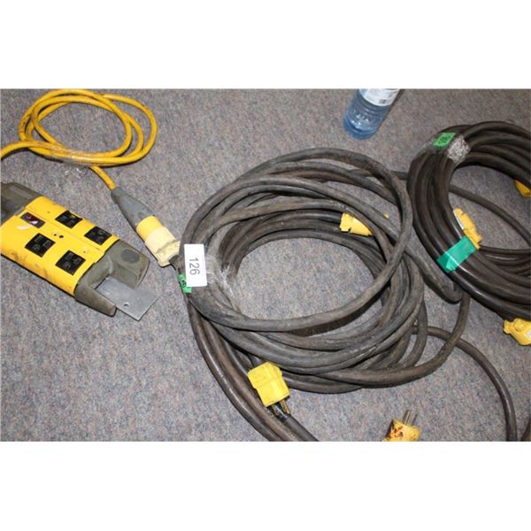 Extension cords, power bar