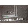 Image 2 : Mastercraft level, carpenters squares, mini