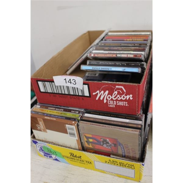 Collection of music CDs