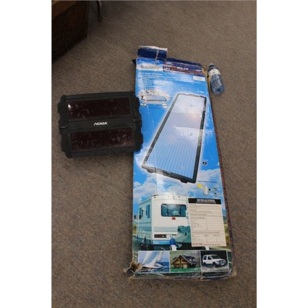 Sunforce 15 watt solar panel, Noma solar panel