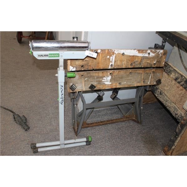 Roller stand, Vice workbench/table