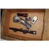 Image 3 : Water gun, Back gammon set, rifle scope,