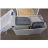 Image 1 : Plastic storage bins