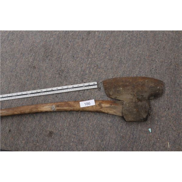 Vintage Broad bladed axe