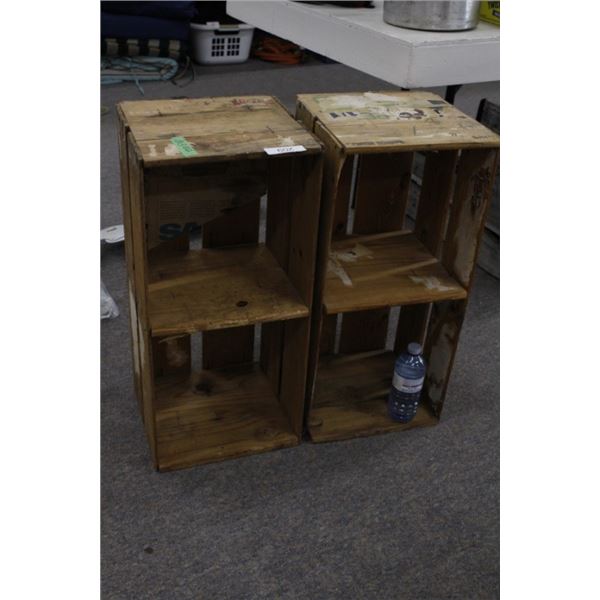 Wood crates
