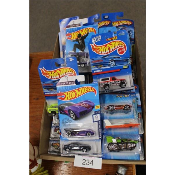 Collection of 25 hot wheels