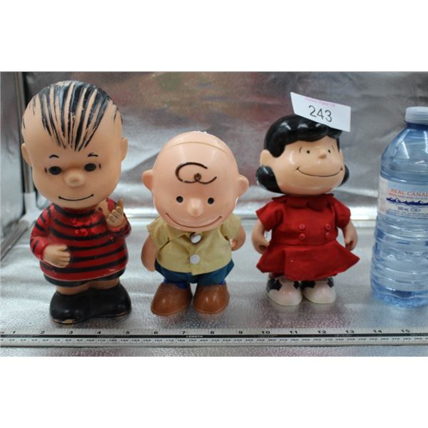Vintage Peanuts toys form the Made in Hong Kong