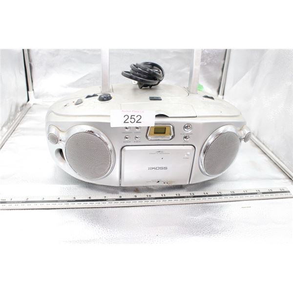 Koss portable stereo model PC25-2 works
