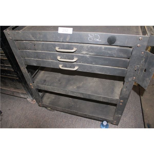 Rolling organizer cart