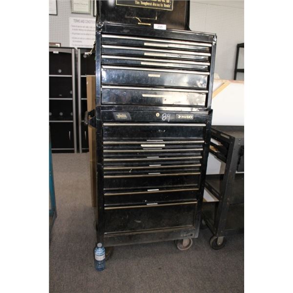 Husky tool box, air fittings