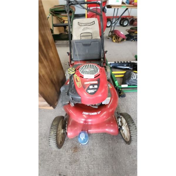 Craftsman 6.5 lawnmower works